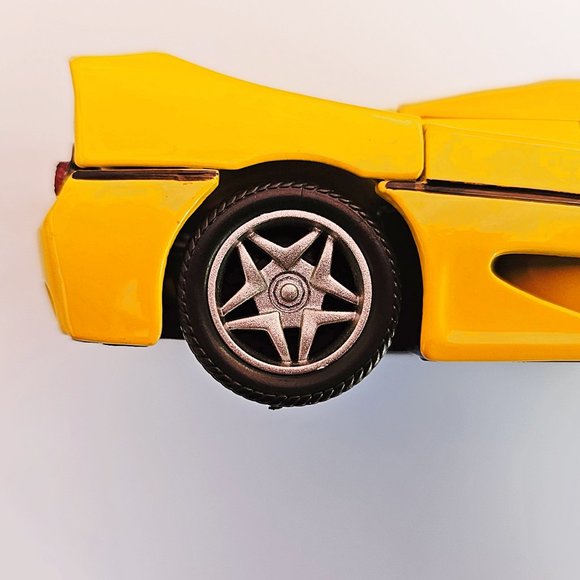 *50% PRICE DROP!* Rare YELLOW Welly 1:24 Ferrari F50 die-cast model car - Picture 6 of 16